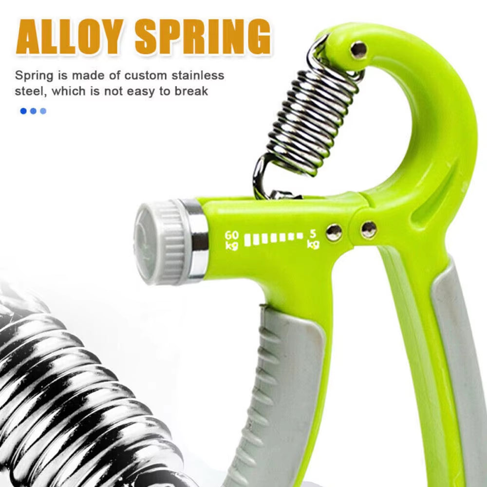 1/2Pcs 5-60KG Adjustable Hand Trainer Gym Fitness Training Hand Grip Exerciser Wrist Finger Rehabilitation Training Hand Grip