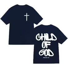 Christian Religion Jesus Graphic Print T-Shirt