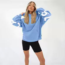 2025 New Women’s Printed Hoodie – Autumn & Winter Fashion