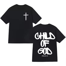 Christian Religion Jesus Graphic Print T-Shirt