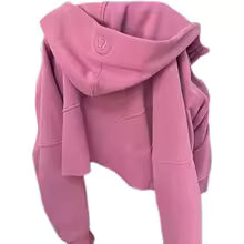 New Dopane Sport Hooded Sweatshirt – Women’s Spring & Autumn Thin Embroidered Open Cardigan Jacket, Premium Feel