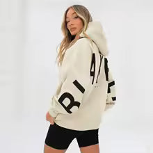 2025 New Women’s Printed Hoodie – Autumn & Winter Fashion