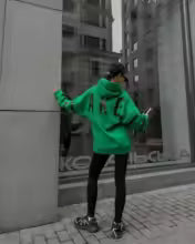 2025 New Women’s Printed Hoodie – Autumn & Winter Fashion