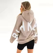 2025 New Women’s Printed Hoodie – Autumn & Winter Fashion