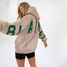 2025 New Women’s Printed Hoodie – Autumn & Winter Fashion