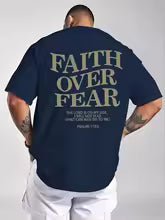 Men’s Christian Summer Breathable Knit T-Shirt
