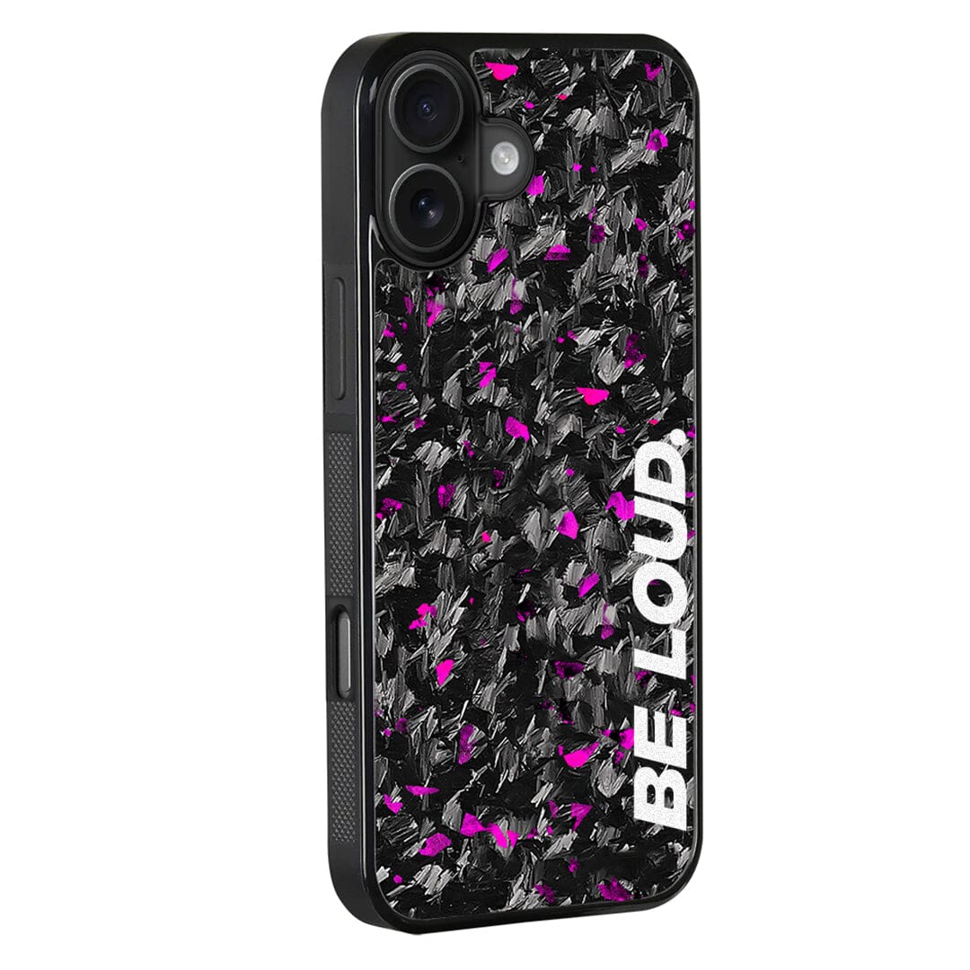 iPhone | Purple Flake Forged Carbon Fiber Case | BE LOUD. x SCF